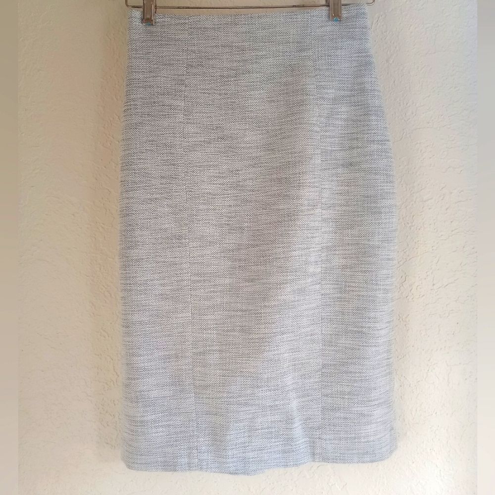 Banana Republic Gray Pencil Skirt